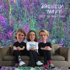 LP (black) - Deep Sea Peach Tree - Vaguely Navy (shoegaze NYC USA) picture