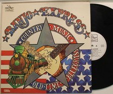 Banjo Express French Import Lp Country Music/Old-Time/Bluegrass On Pierre Verany picture