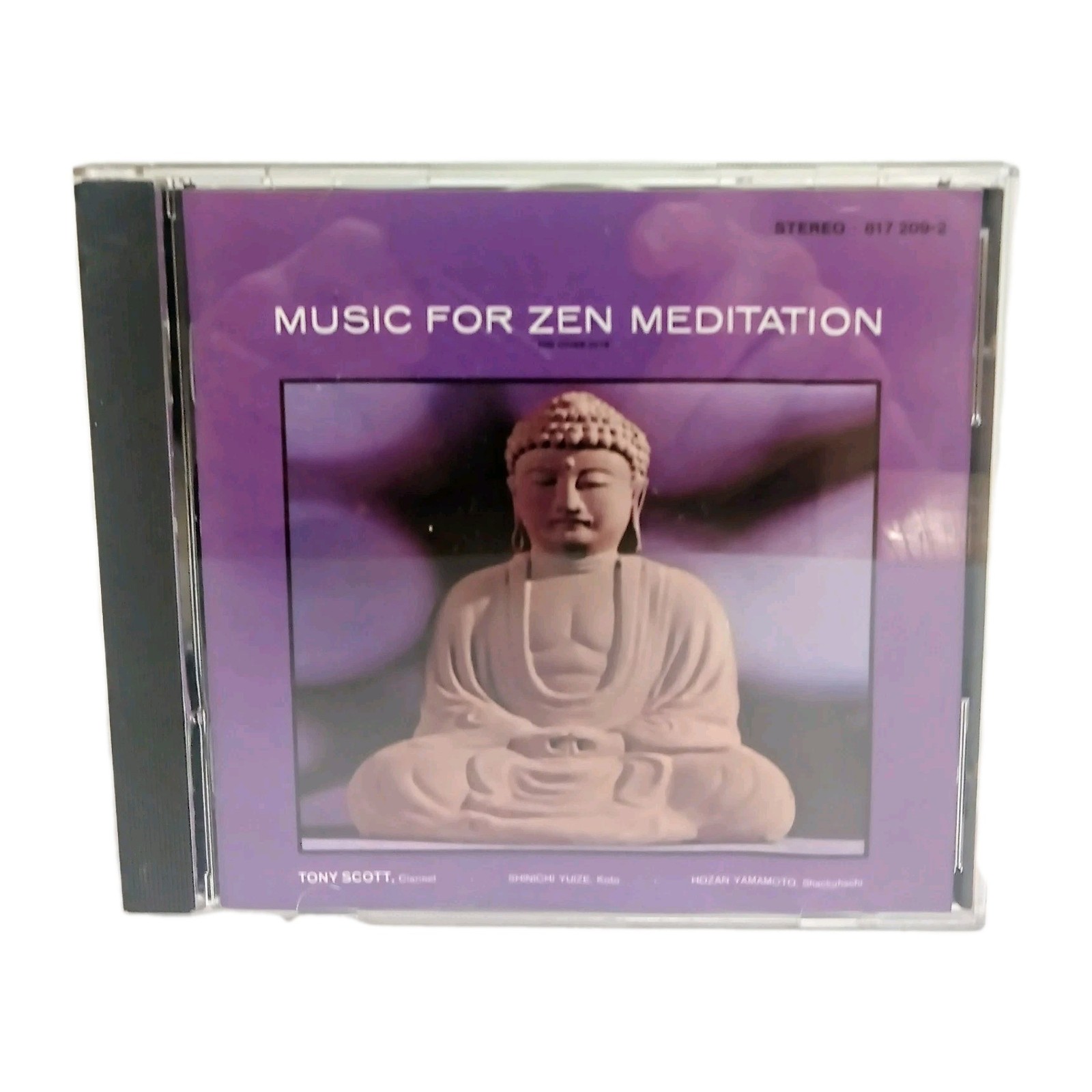 Brand New Tony Scott Music For Zen Meditation CD Verve Clarinet Koto Shakuhachi
