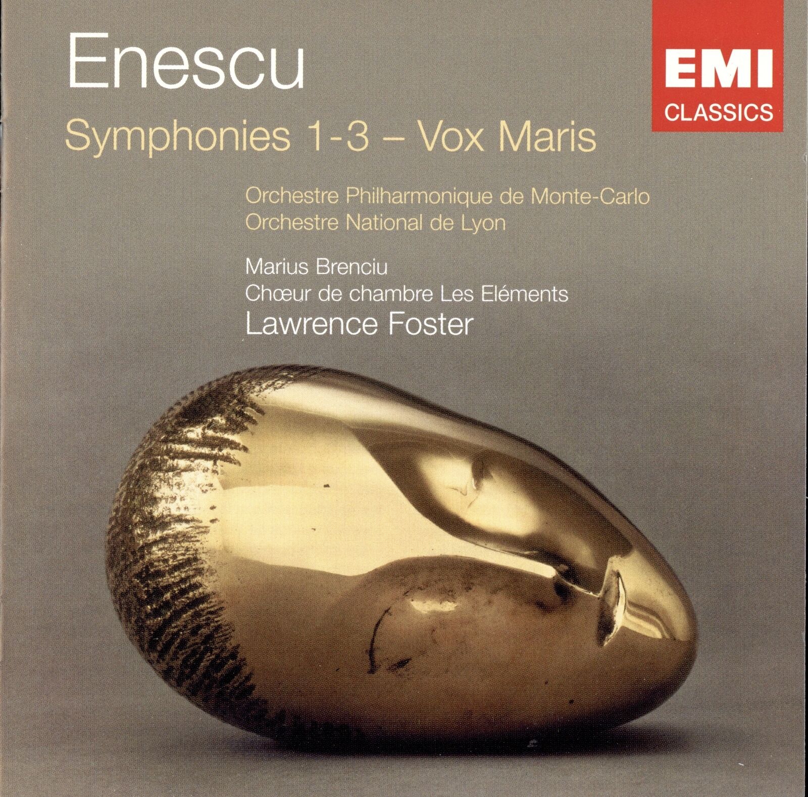 ENESCU: Symphonies 1-3 / Vox Maris; Lawrence Foster (CD, 2005, 2 Discs, EMI)