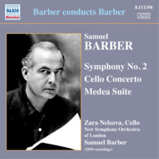 Samuel Barber Samuel Barber: Symphony No. 2/Cello Concerto/Mede (CD) (UK IMPORT) picture