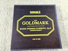 Goldmark- Rustic Wedding Symphony, Op. 26 Barclay Crocker Reel to Reel Tape picture