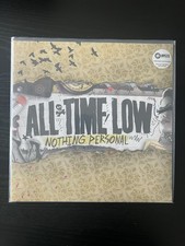 All Time Low Nothing Personal Limited Edition Pink/Blue Colored Vinyl LP 2016 picture