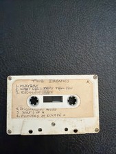 Vintage 1981 The Ironics Demo Cassette Tape - Rare Punk New Wave Underground picture