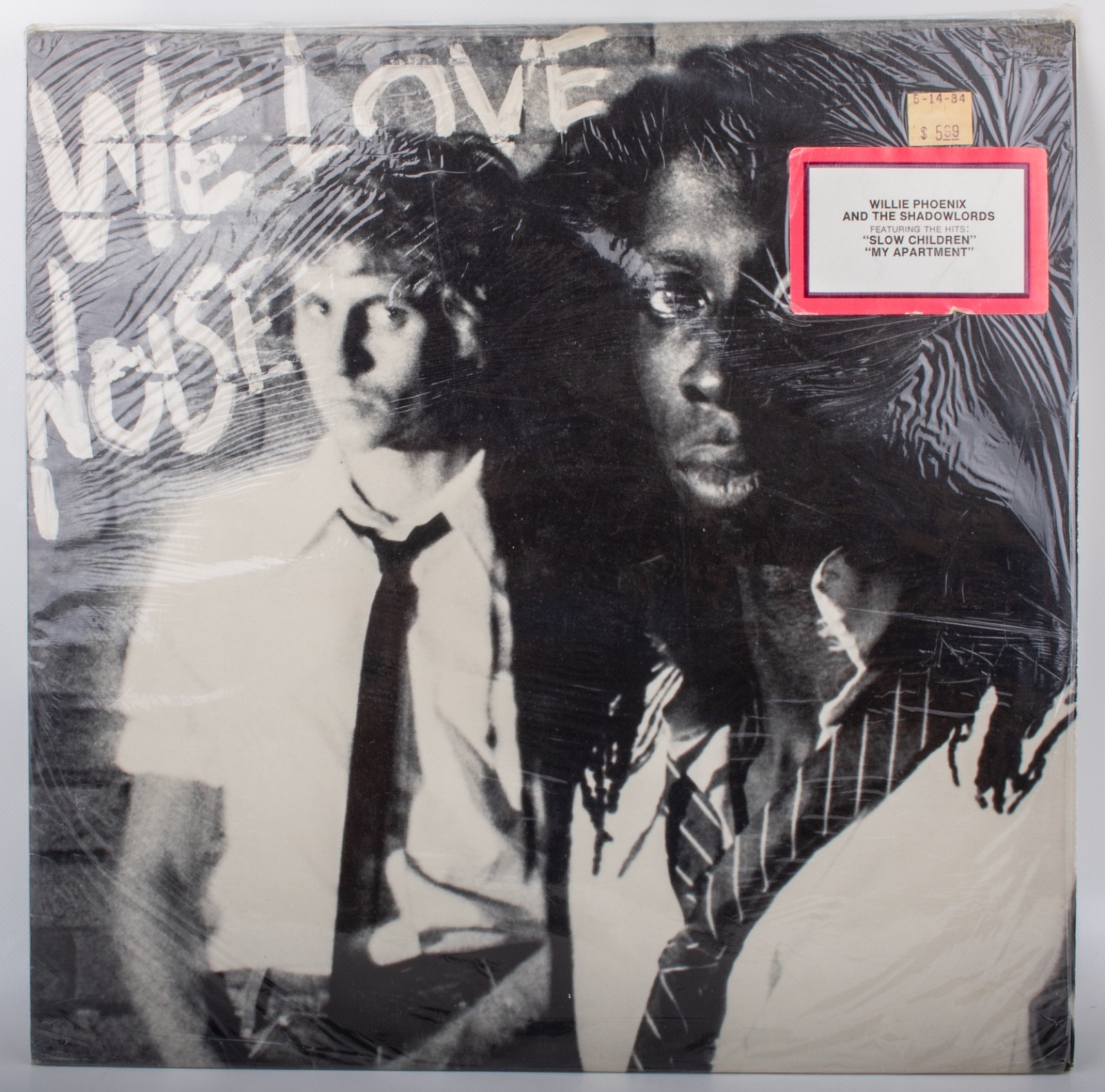 83' Willie Phoenix And The Shadowlords We Love Noise Vinyl Record w/ Poster Mint