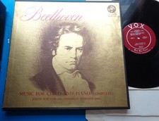 Joseph Schuster/Friedrich Wuehrer BEETHOVEN Music for Cello & Piano - Vox Box 8 picture
