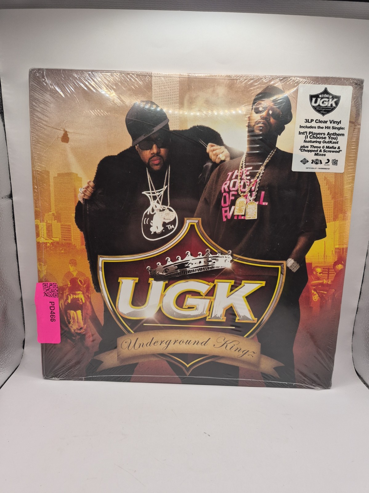 UGK Underground Kingz 3LP Clear Vinyl 2023 Get On Down NEW SEALED OutKast 