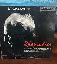 Stokowski Rhapsodies Vinyl LP RCA Victor LM-2471 Liszt Enesco picture