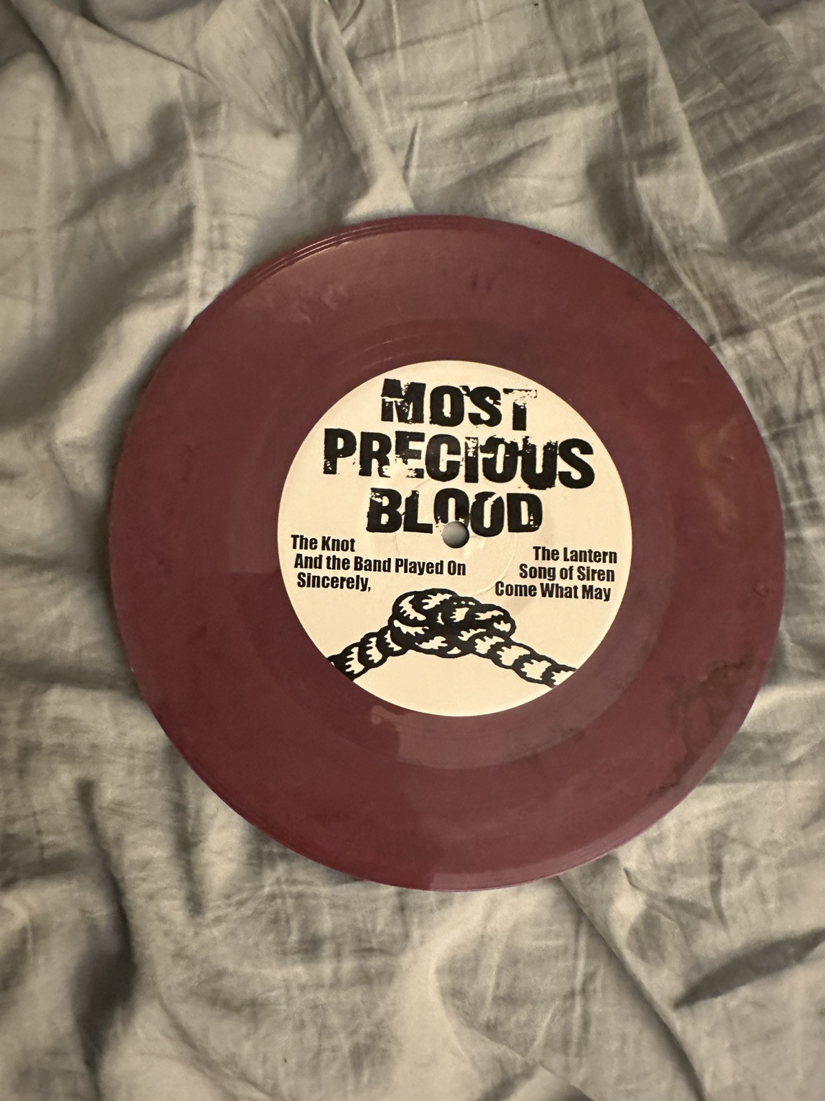 Most Precious Blood Demo 7” Vinyl NYHC Indecision One King Down Incendiary