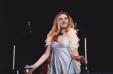 Sarah Cracknell Of English Band Saint Etienne Performs Live On Sta- Old Photo picture