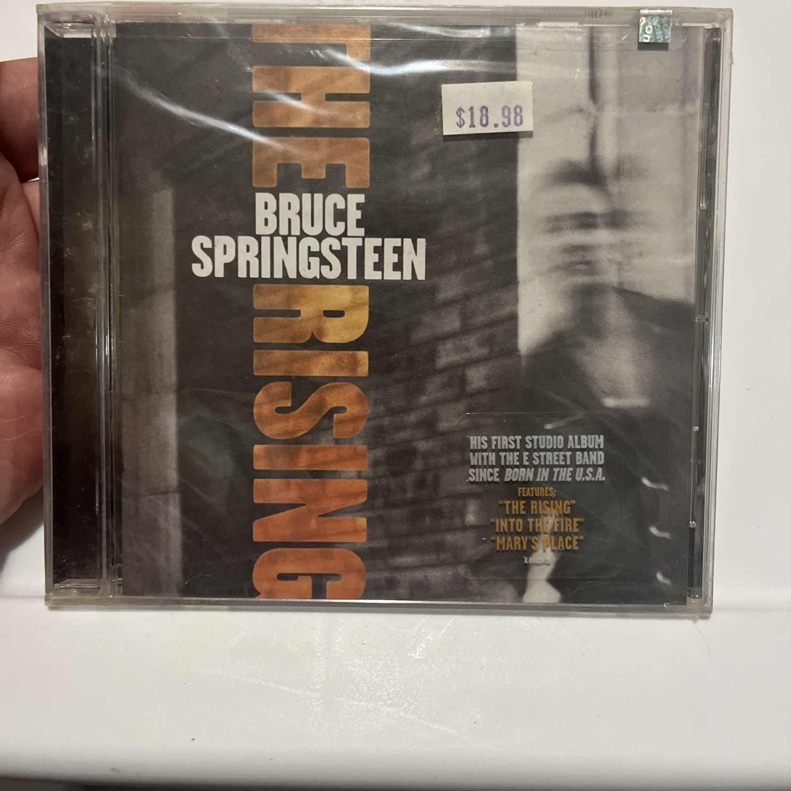 BRUCE SPRINGSTEEN- THE RISING Music CD New And Factory Sealed