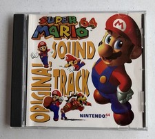 Original Super Mario 64 Sound Track CD - KOJI KONDO - 1 x CD VERY RARE OOP picture