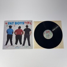THE FAT BOYS The Fat Boys Are Back (Record 1984) Used Original Pressing picture