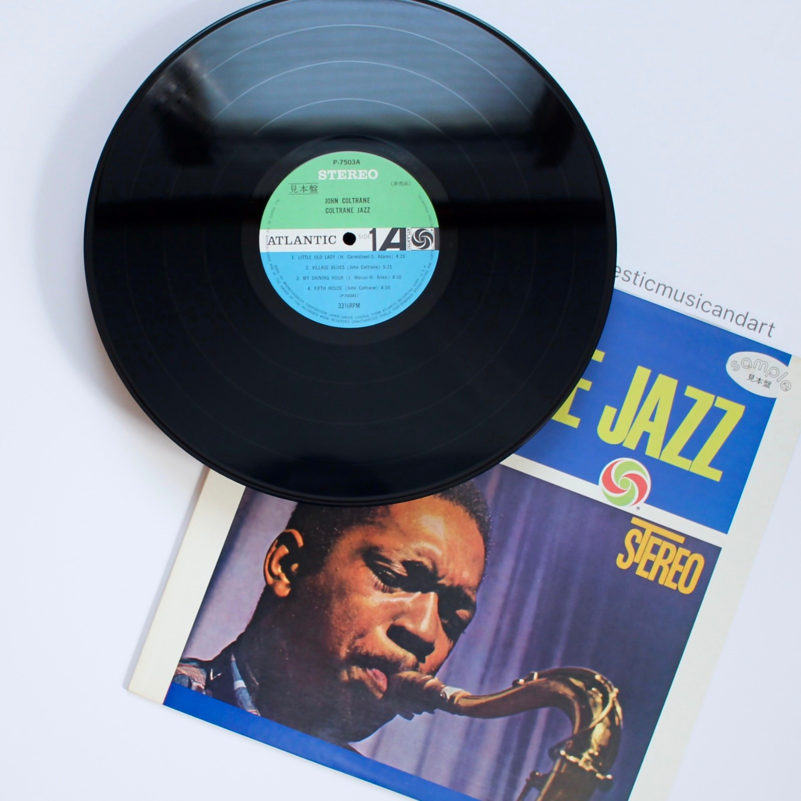 PRISTINE NEAR MINT VINTAGE PROMO JOHN COLTRANE JAZZ VINYL LP NM NM
