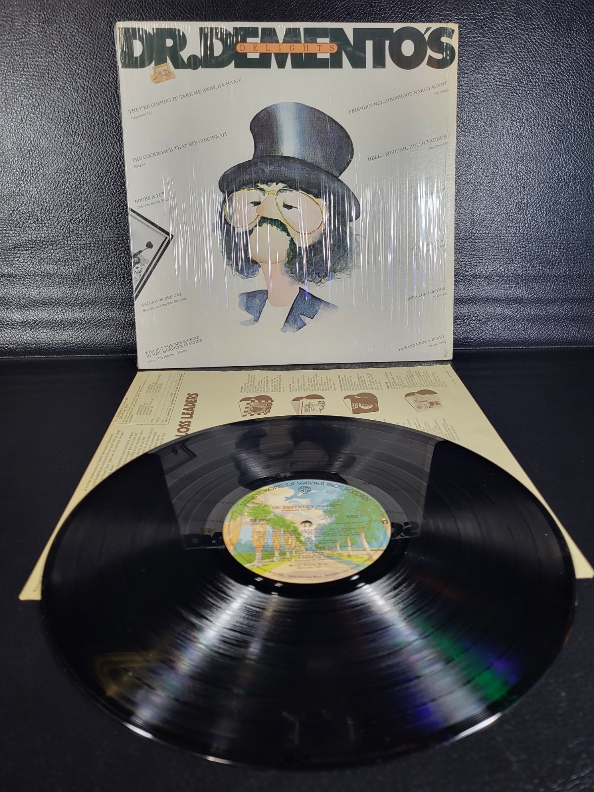Dr. Demento's Delights Warner SHRINK Records BS 2855 1975 1st Press Vinyl LP