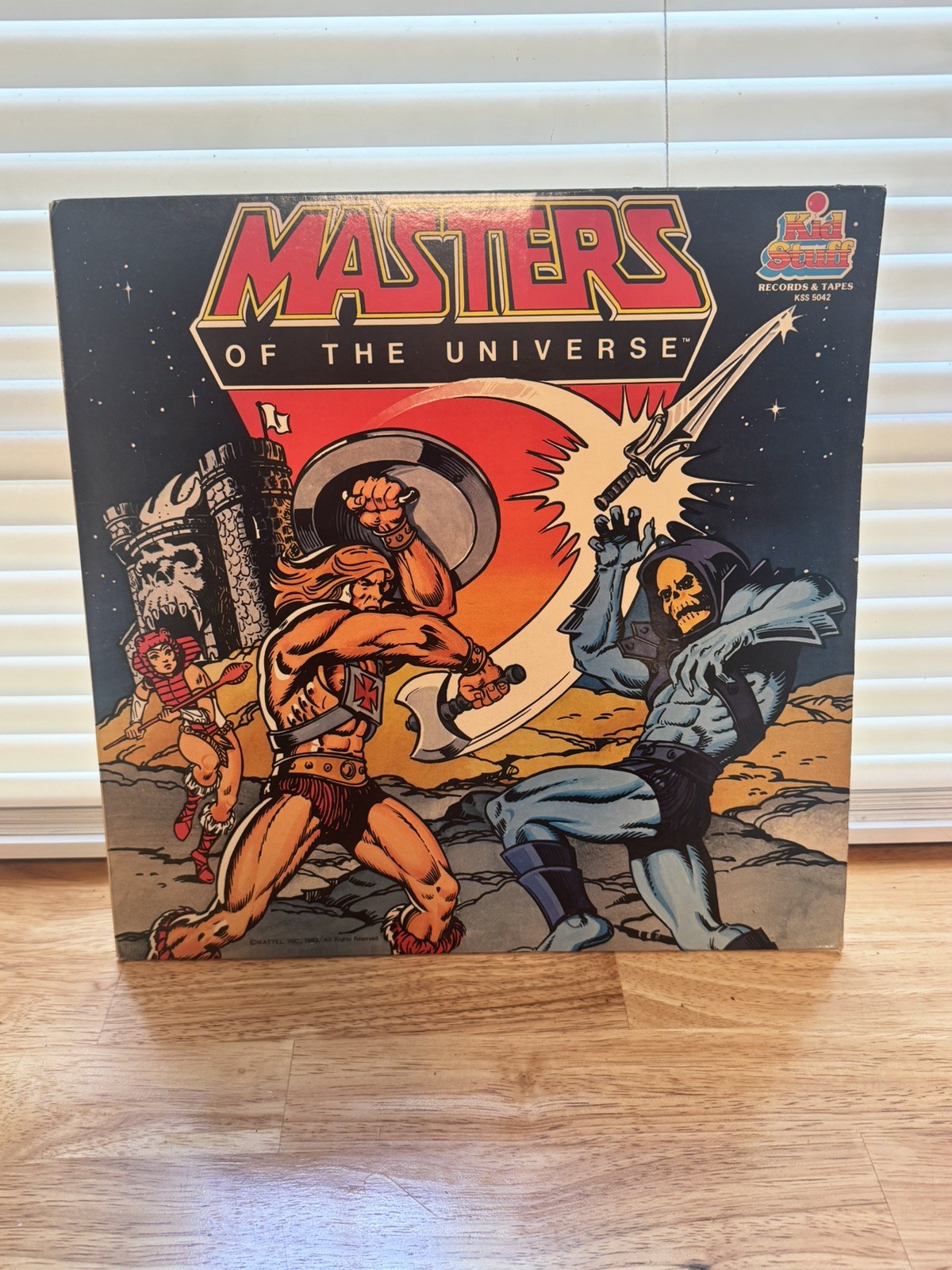 Masters Of The Universe (He-Man) LP vinyl 1983 KSS-5042 Kid Stuff Records