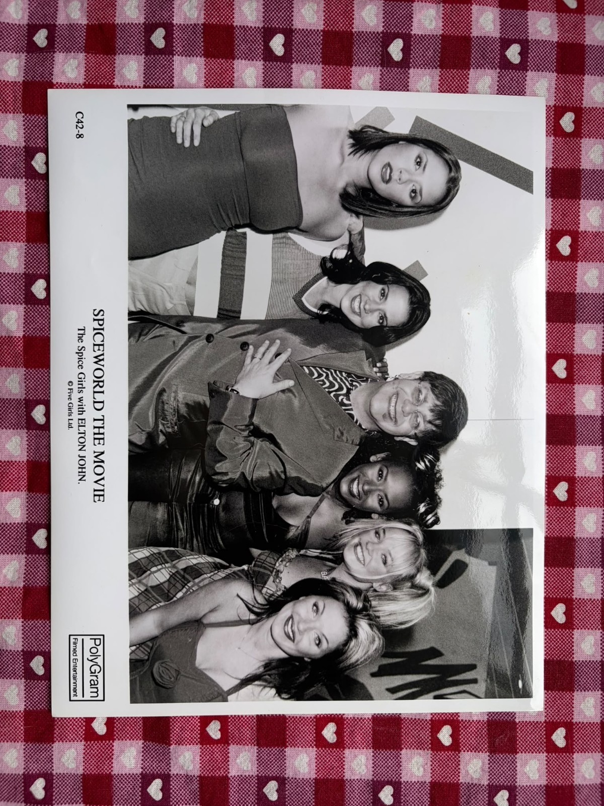 Vintage 1997 Spice World Movie Press Photo X6 inc. Elton John C42-8 PolyGram