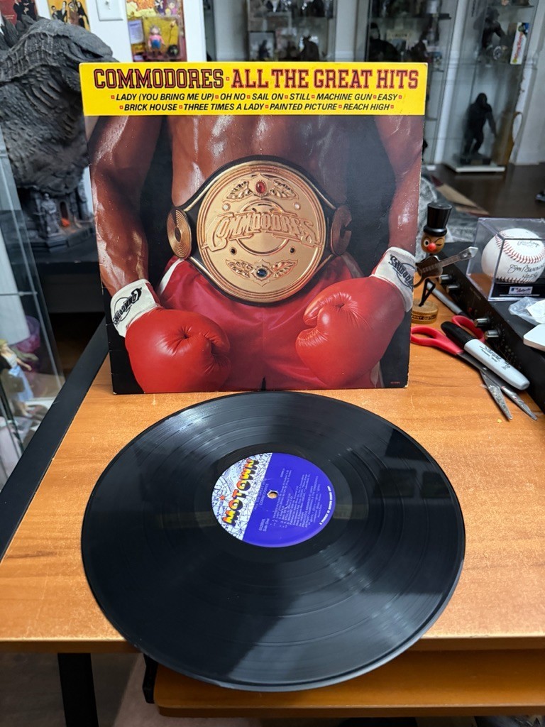 Commodores All The Great Hits LP Vinyl 12