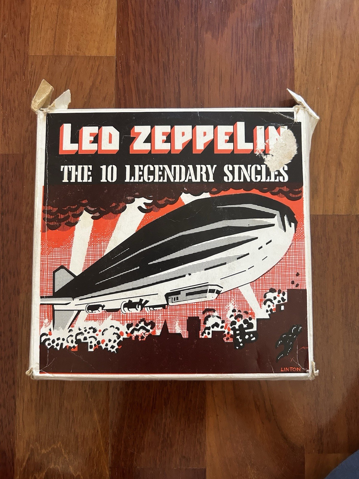 Led Zeppelin- The 10 Legendary Singles Box Set - 45rpm