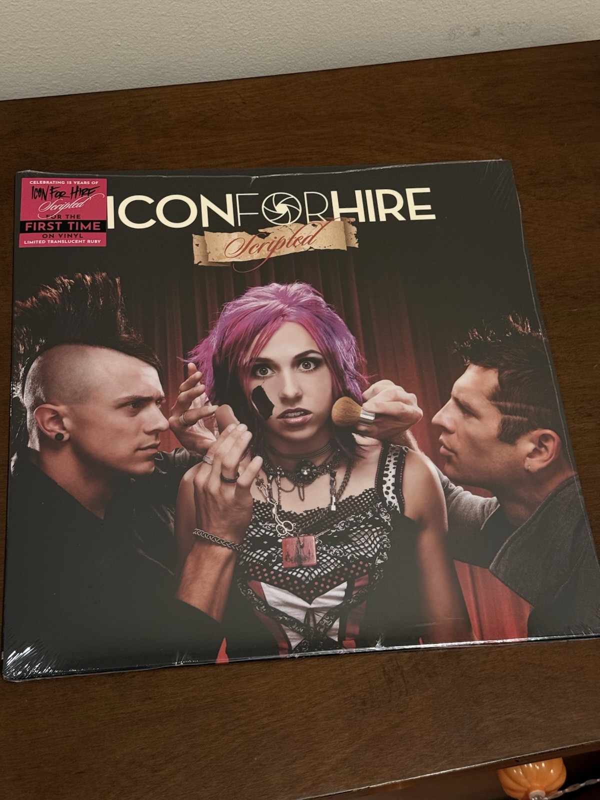 Icon For Hire “Scripted” LIMITED EDITION vinyl pressing (1/500)