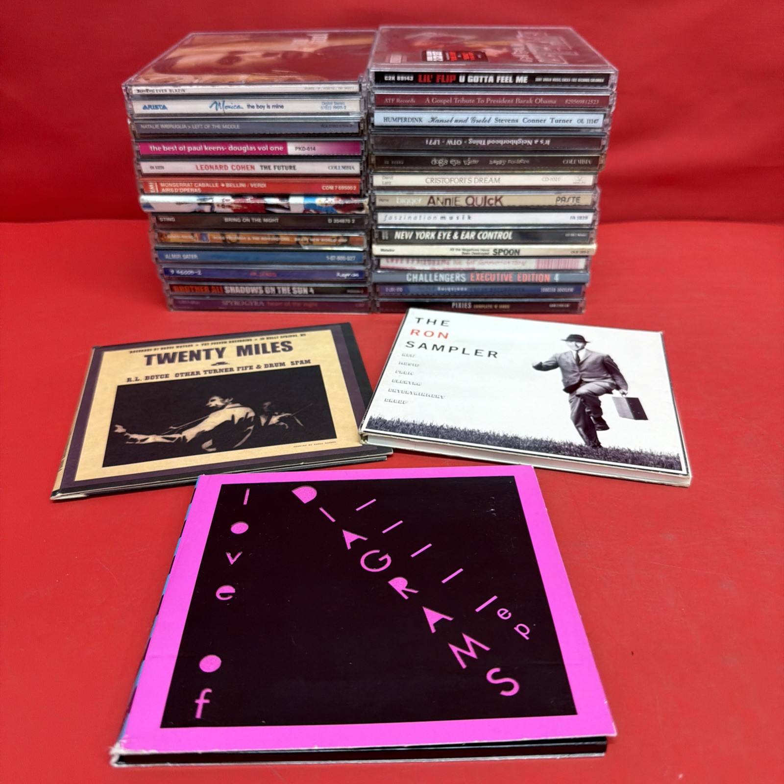 Mixed Lot 30 CDs Miles Davis Eurythmics Annie Lennox Jazz Rock Pop Classical #77