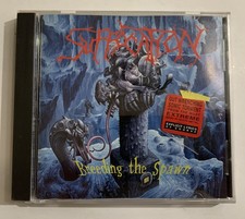 Suffocation - Breeding The Spawn CD 1993 Roadrunner / The All Blacks Release  picture