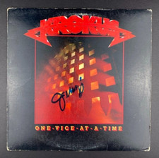 Krokus • One Vice at a Time • Original Press vinyl record LP EX picture