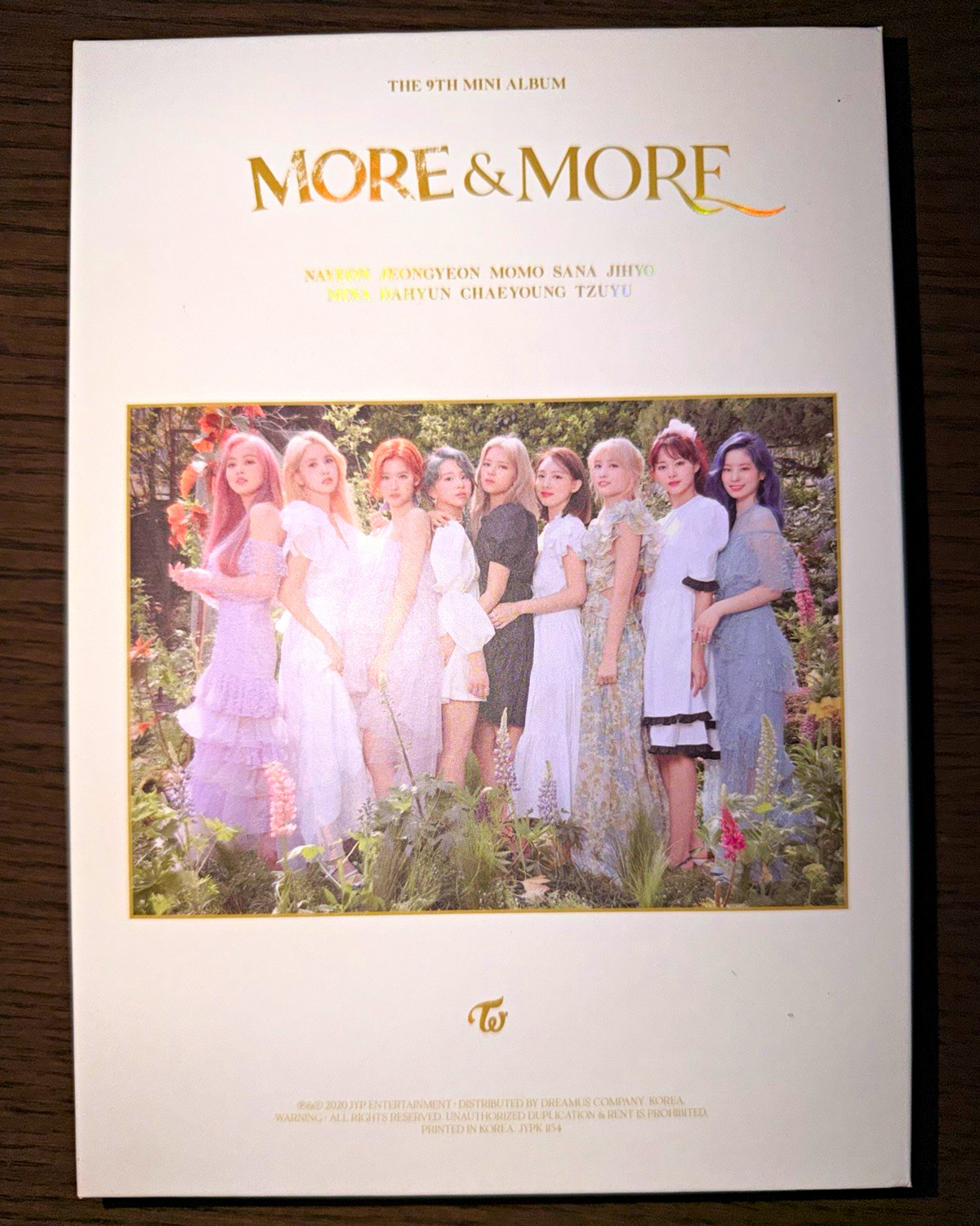 TWICE MORE & MORE Mini Album CD 2020 JYP Entertainment Cardboard Sleeve K-Pop