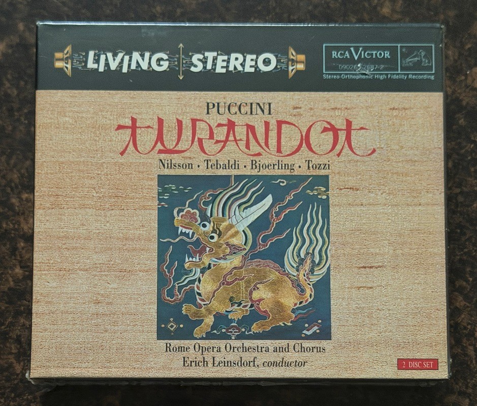 Puccini: Turandot - Leinsdorf, Nielsson, Tebaldi, etc. (Brand New)