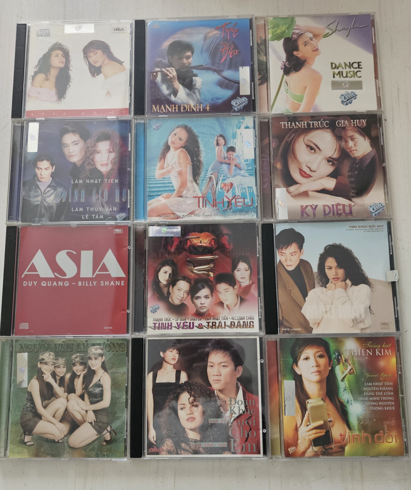 Vietnamese Music CD - Lot of 12 Asia CDs