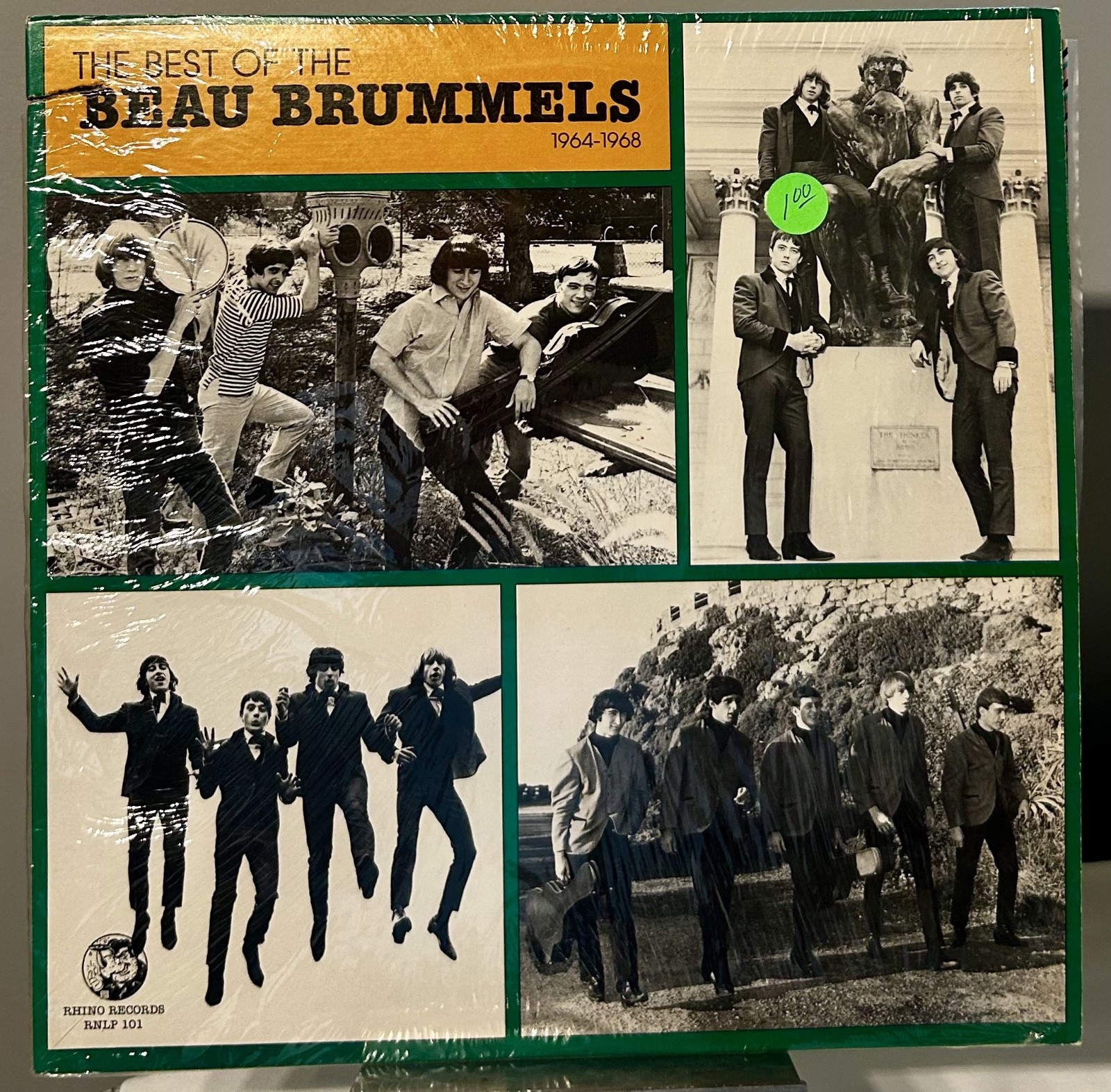BEAU BRUMMELS Best Of 1964-68 Vinyl OG SHRINK Precision RNLP101 no splits NM/VG+