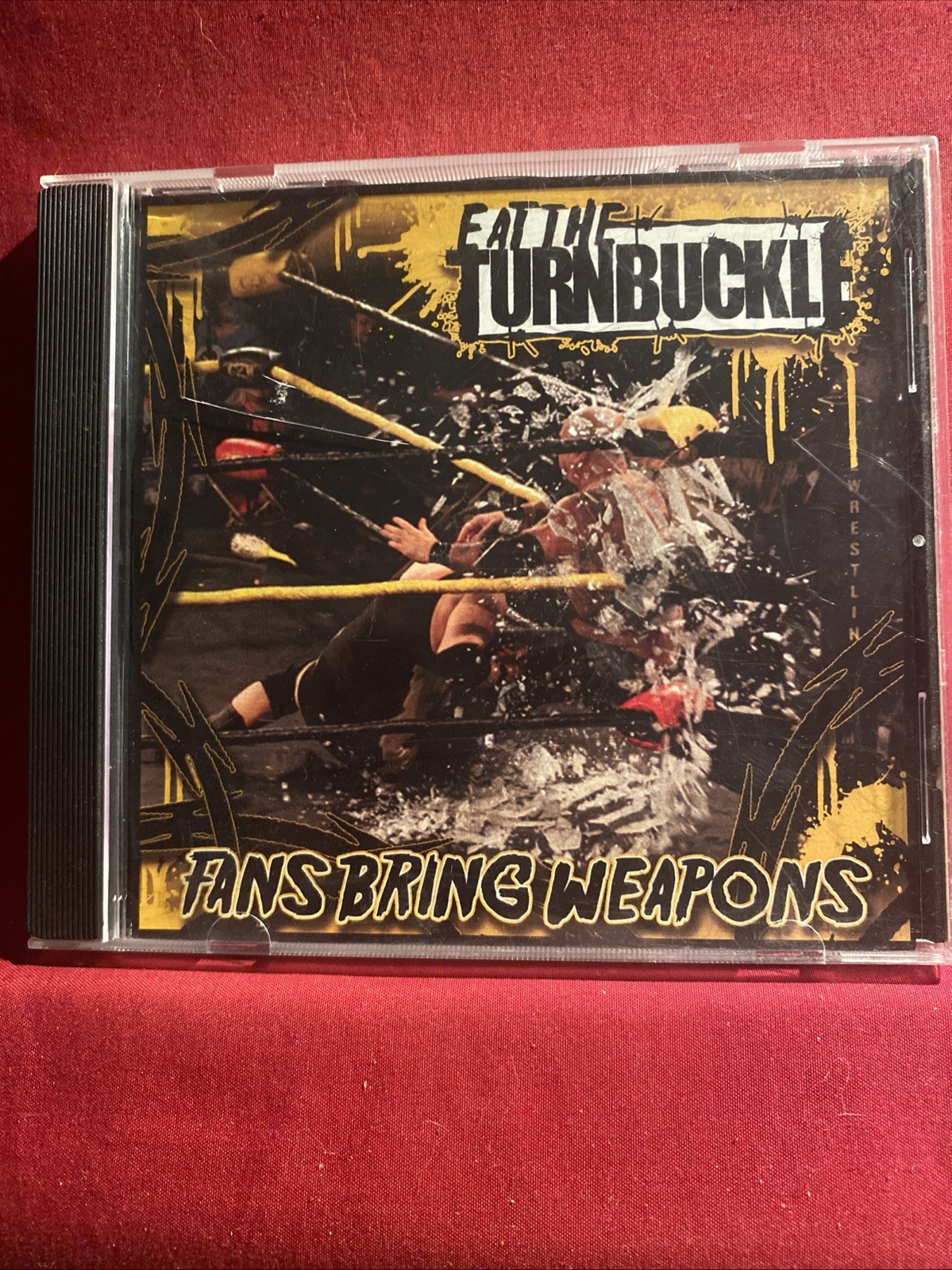 EAT THE TURNBUCKLE - FANS BRING WEAPONS (CD VG+ 2012 Creep Records)