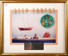 Vintage Music Industry Gold Record Awards, Deep Forest- 1992 picture