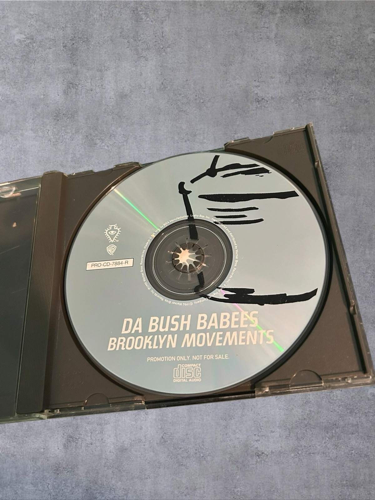 Da Bush Babees Brooklyn Movements 1995 Promo CD Rare 90s Hip Hop Rap Warner