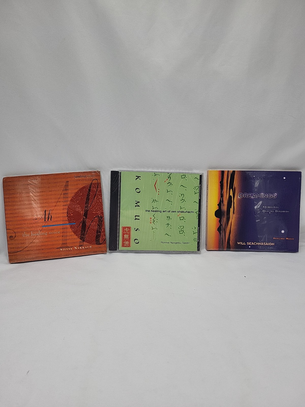 Vintage Collection Of 3 Healing Music CDs - Zen, Aboriginal, Cross Culture