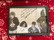 Vintage GOATLORD Hand Signed Framed A4 Picture picture