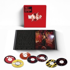 W.A.S.P. - 7 Savage: 1984-1992 - 7CD Boxset with Hardback 60pg Book In Slipcase picture