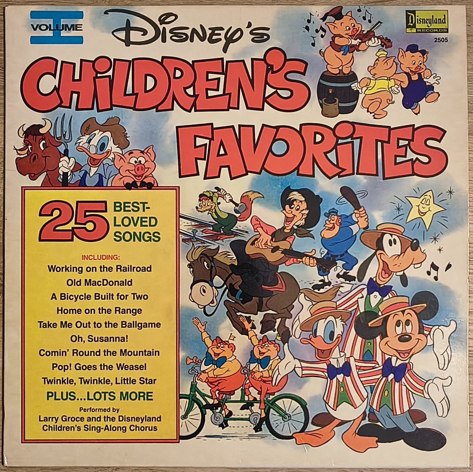 Vintage Disney 1979 Children’s Favorites Vol 1 Vinyl Record LP