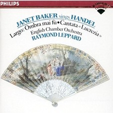 Georg Frideric Handel - Janet Baker Sings Handel - Georg Frideric Handel CD 9WVG picture