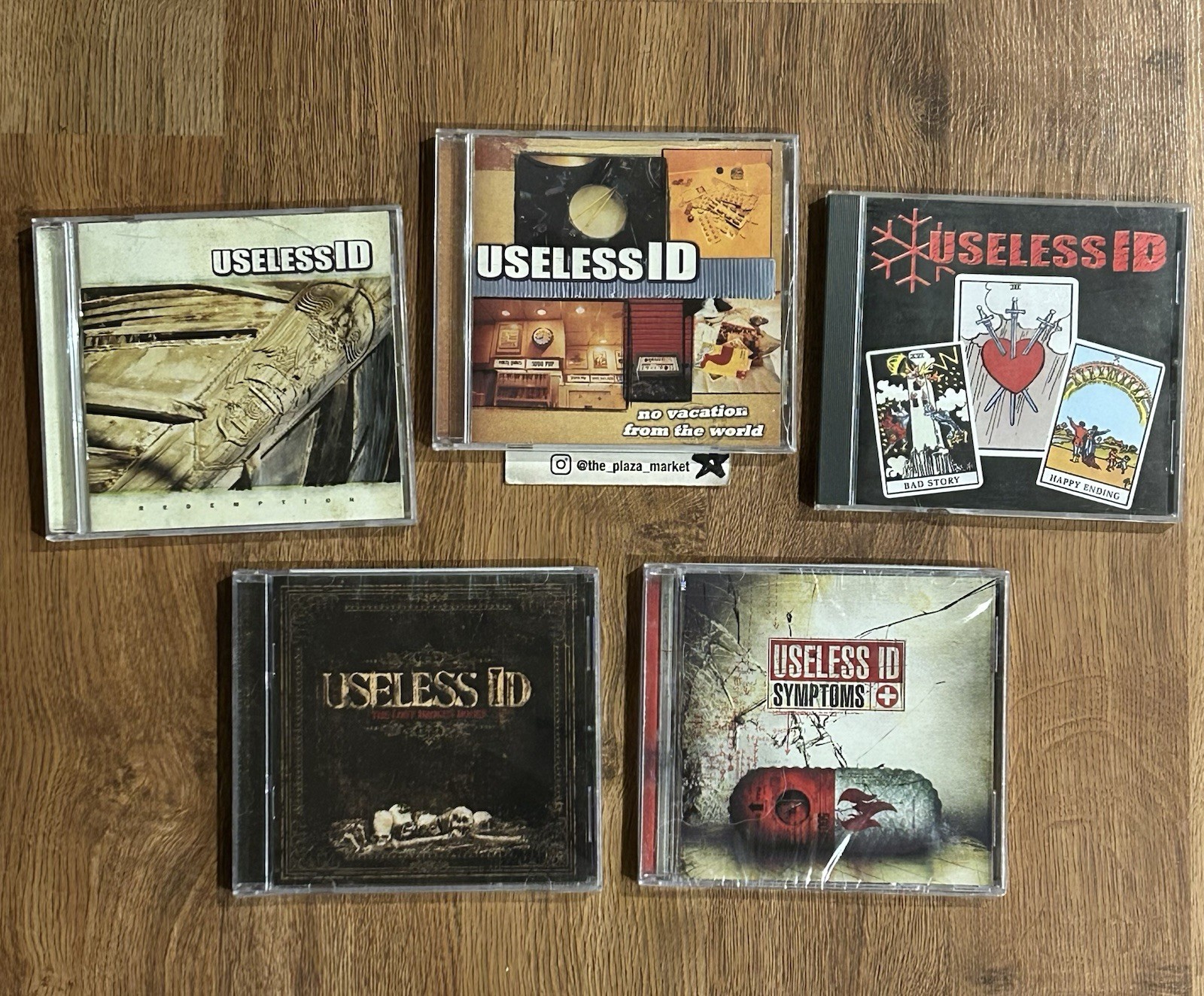 Useless ID CD bundle No Vacation Redemption Bad Story Symptoms Lost Broken Bones