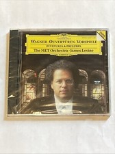 WAGNER - Overtures & Preludes - Levine/MET Orch CD NEW picture