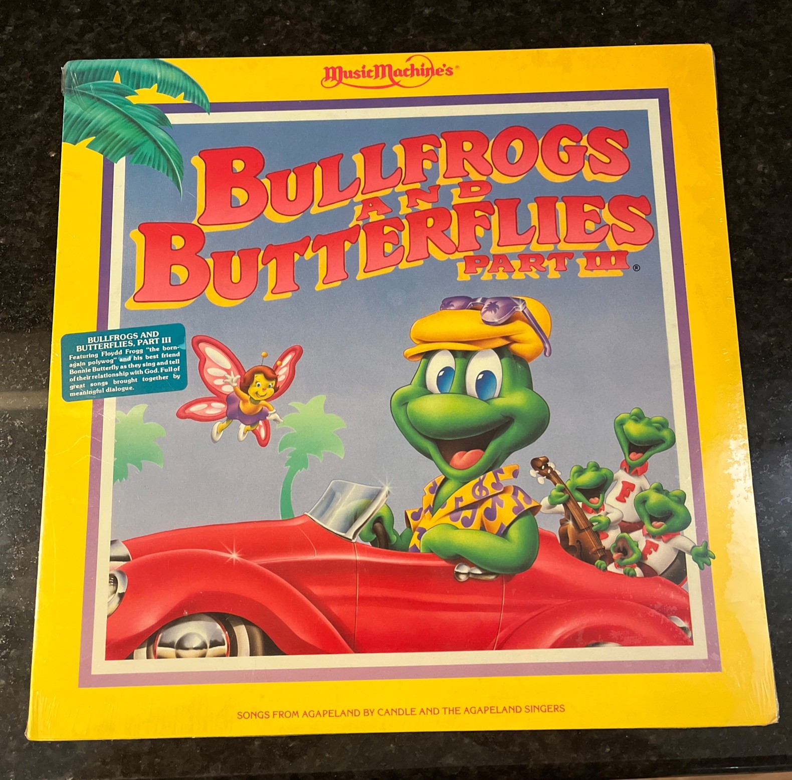 Bullfrogs And Butterflies Part III Vinyl Record Songs From Agapeland EX Cond.