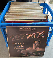 Huge Lot Of 70+ 10” Lp’s 1950’s Rare Collection Jazz Swing Pop RECORD VTG picture