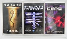 Fear Factory Cassette 1st 2nd 3rd Album Set Demanufacture Korea Roadrunner EX+ picture