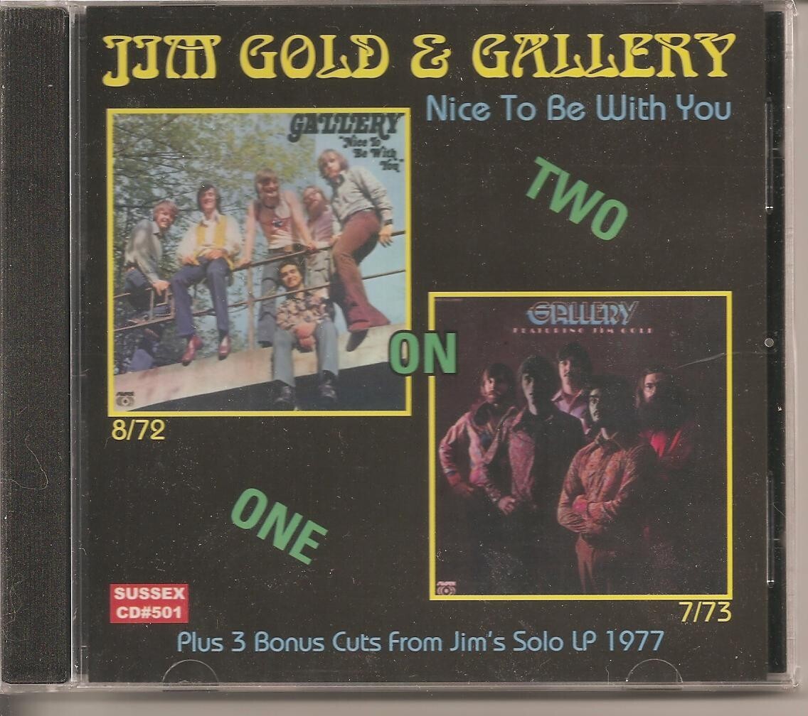Nice to Be with You 2 on 1 by Gold, Jim & Gallery BRAND NEW CD