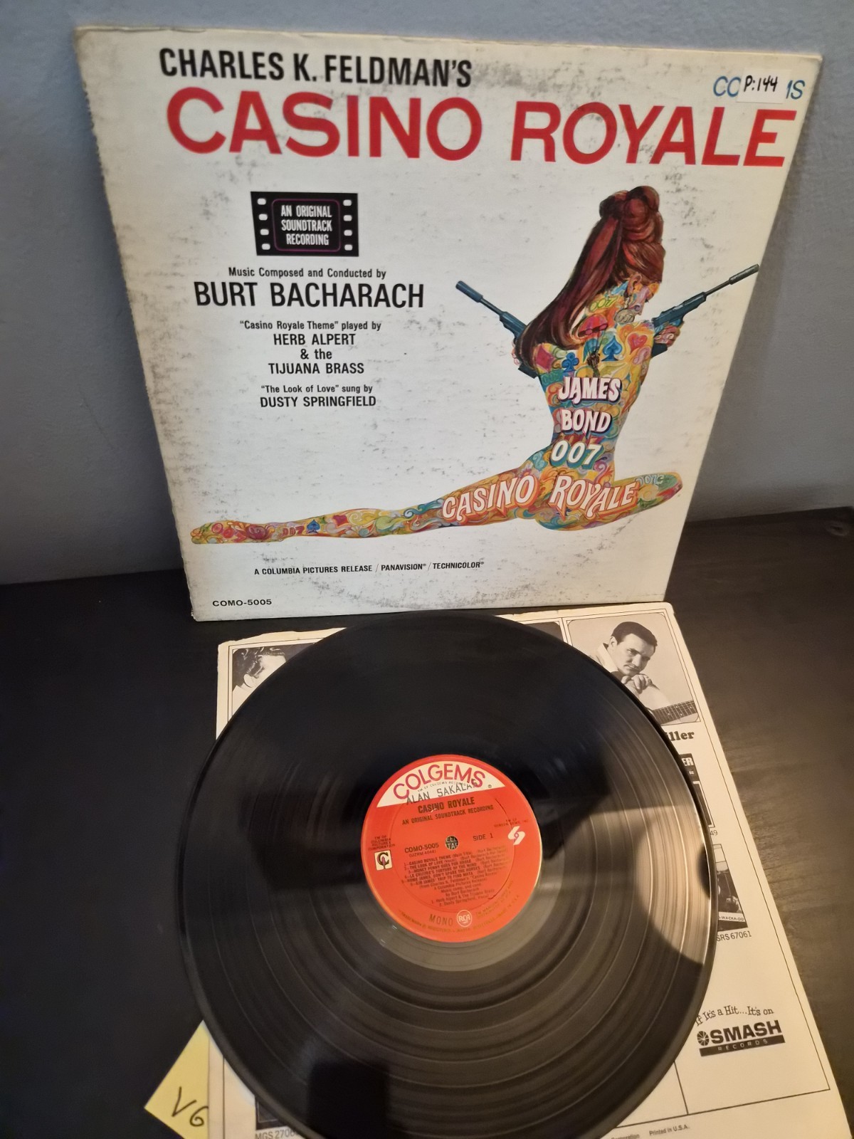 Burt Bacharach – Casino Royale - VG Vintage Press