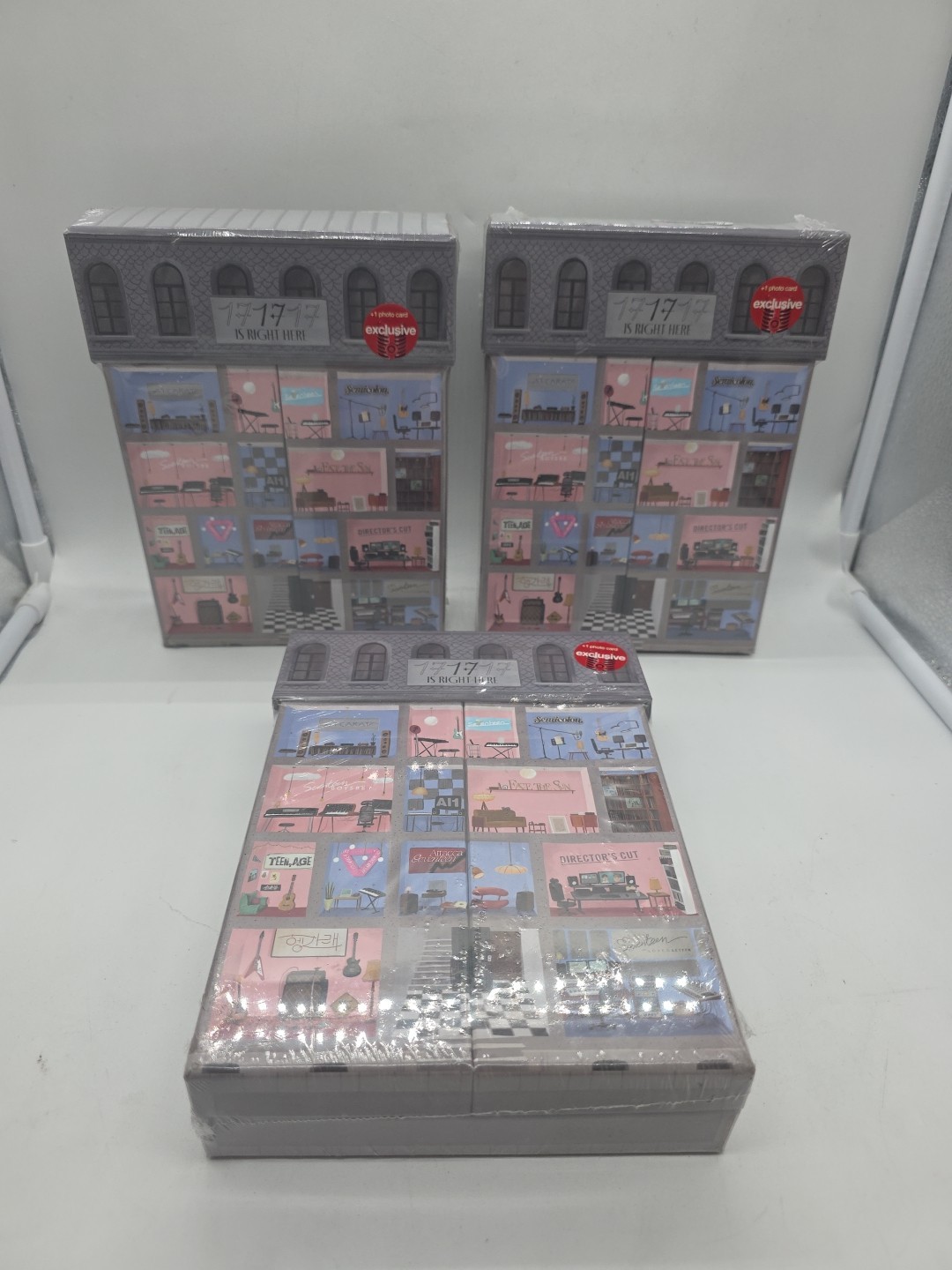 SEVENTEEN BEST ALBUM '17 IS RIGHT HERE' Target Exclusive Photo Card lot of 3