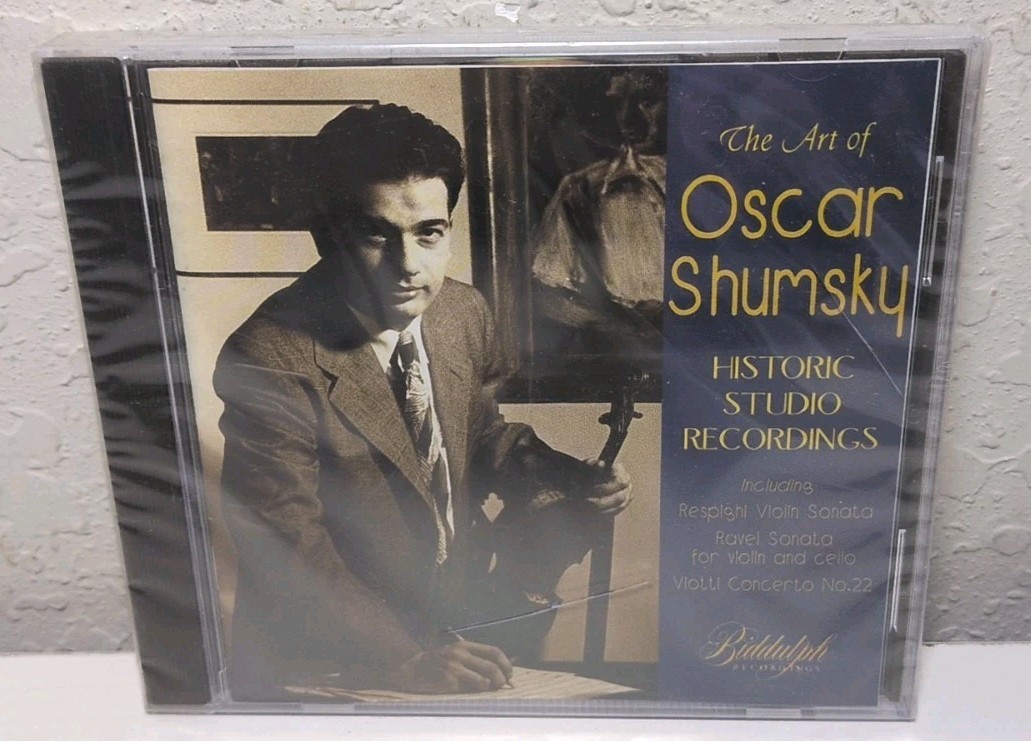 The Art Of Oscar SHUMSKY - Historic Studio Recordings - CD Brand New B62