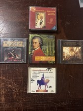 Mozar Musical Masterpiece And More Classical Music Lot Of 5 CD’s picture