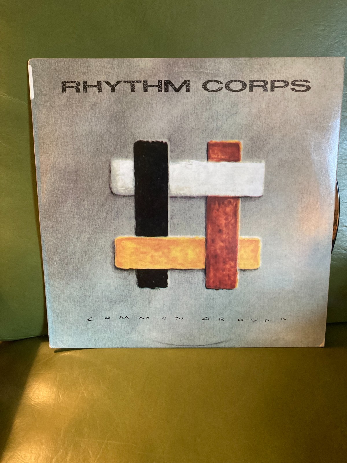 RHYTHM CORPS - Common Ground 1988 Vinyl LP Record PROMO VG+